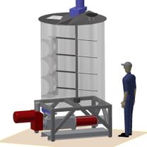 Blander-biogas